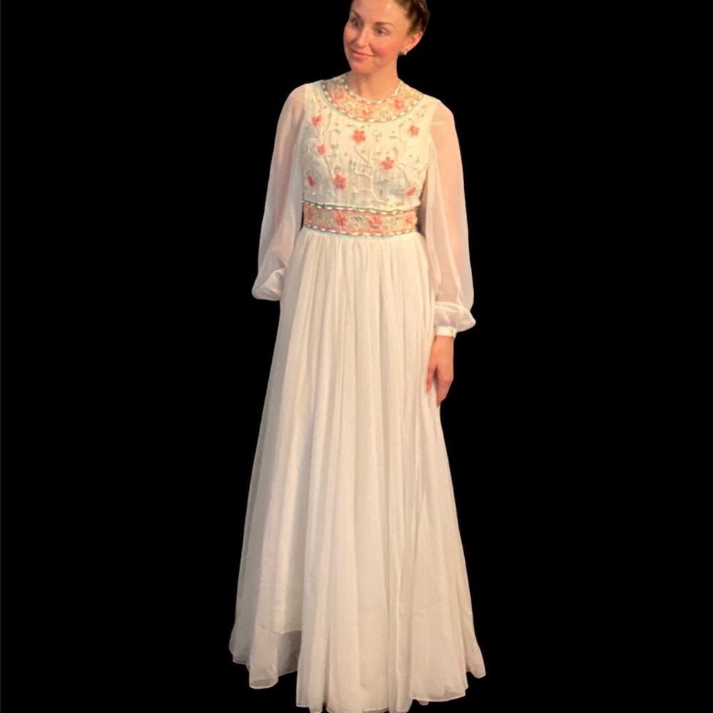 Nat Kaplan 1960’s hippy dress with gorgeous beads